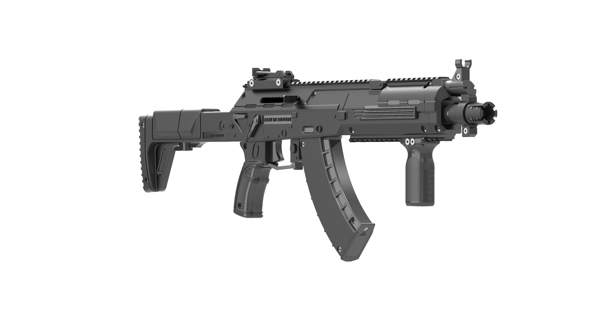 Arma láser AK15LT guerrero